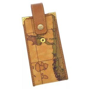 PRIMA CLASSE Pouch Bag Beige Brown Woman Authentic Used